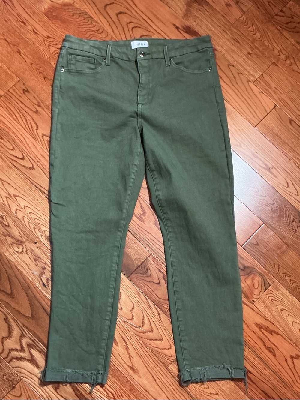 pistola Olive Tone Casual Jeans